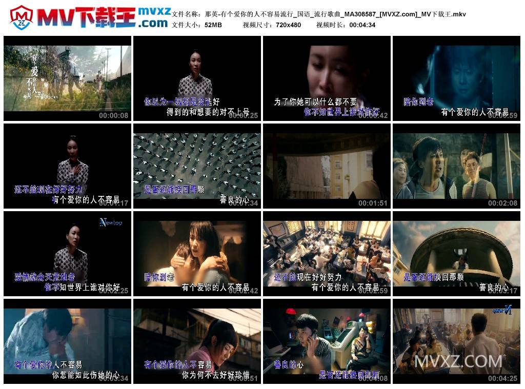 那英-有个爱你的人不容易流行_国语_流行歌曲_MA308587